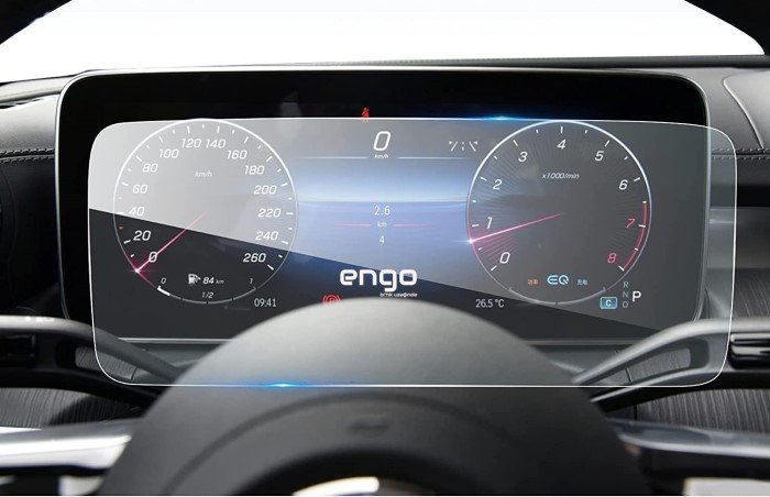 Mercedes C200 12.3 Dijital Gösterge Paneli Ekran Koruyucu Nano Şeffaf